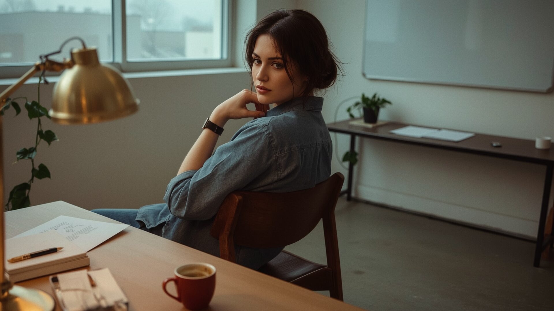 Woman sitting pensively at cluttered desk after discovering common SEO intent mistakes